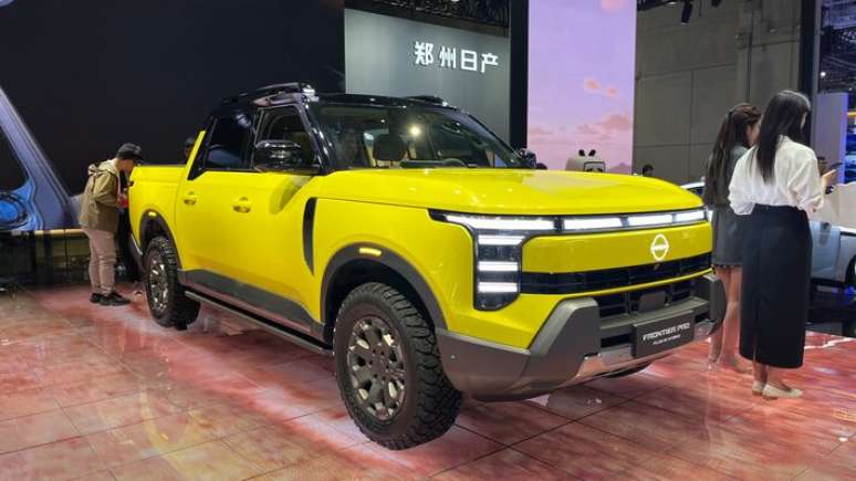 Nova geração da Nissan Frontier surge no Salão de Shanghai com versão híbrida plug-in