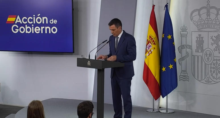 Pedro Sánchez atualiza informações do apagão na Espanha