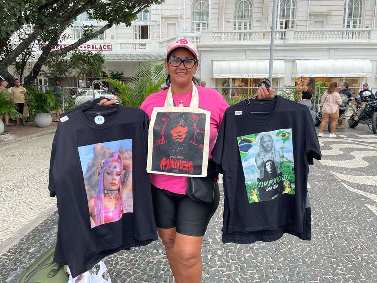 A vendedora Andreza Maciel, de 49 anos