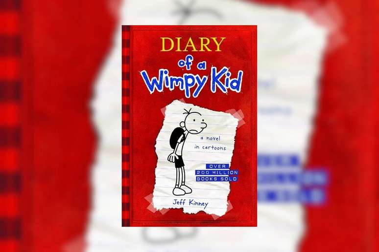“Diary of a Wimpy Kid” tem um tom bem-humorado que torna a leitura mais leve e divertida 