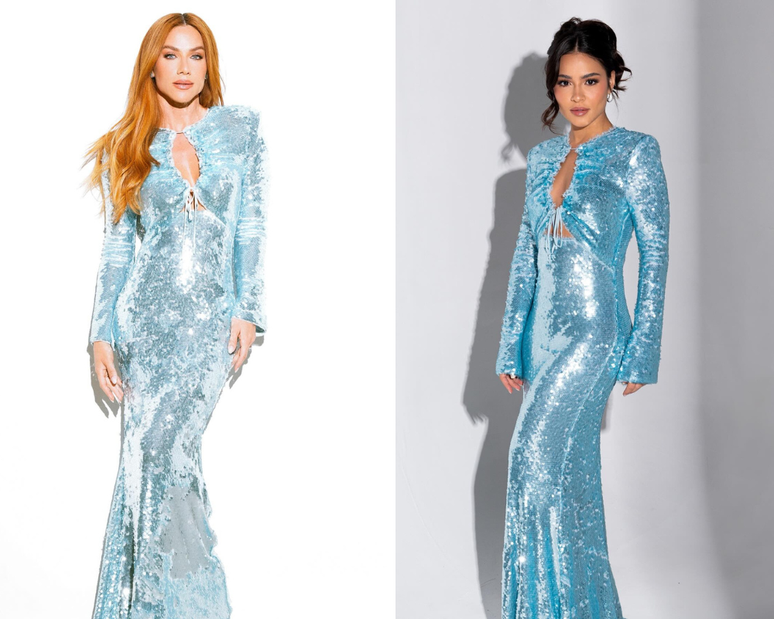 Giovanna Ewbank e Giulia Buscacio (Fotos; Reprodução/Instagram)