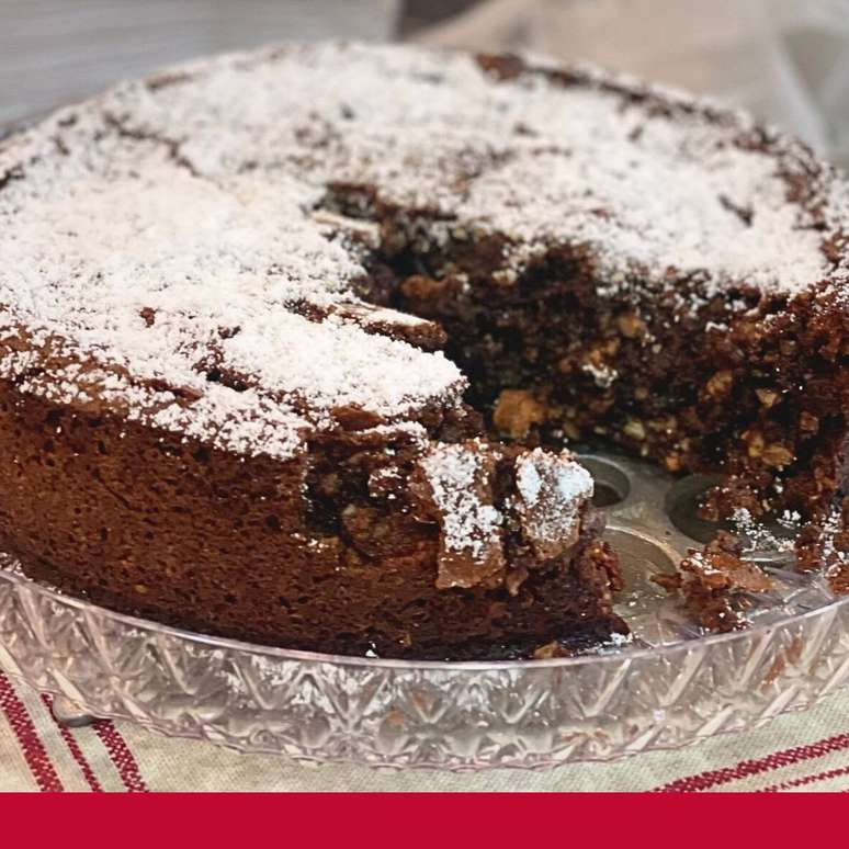 TORTA CAPRESE (Bolo de chocolate sem farinha)