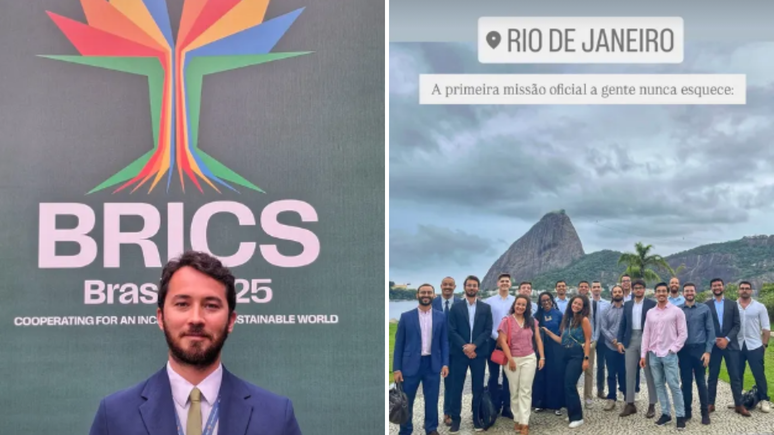 Ex-’Malhação’ celebra conclusão de missão como diplomata
