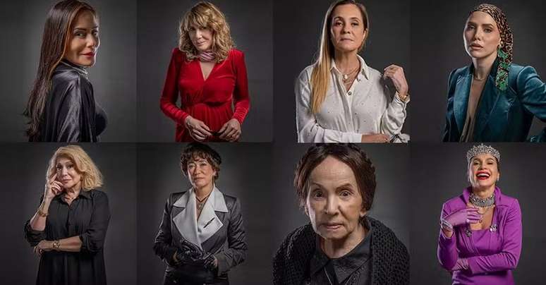 Vilãs icônicas que aparecem em curta cena na festa de 60 anos da Globo. Por que não levar a ideia adiante?