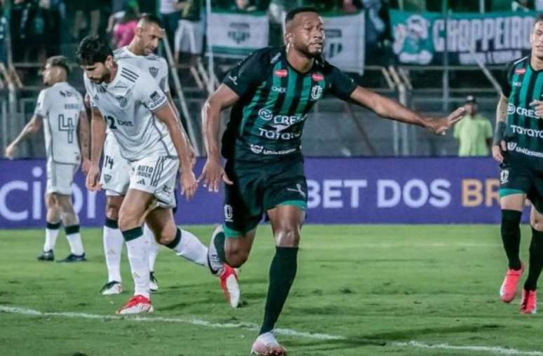Igor Rabello fez o gol do Atlético no primeiro tempo –