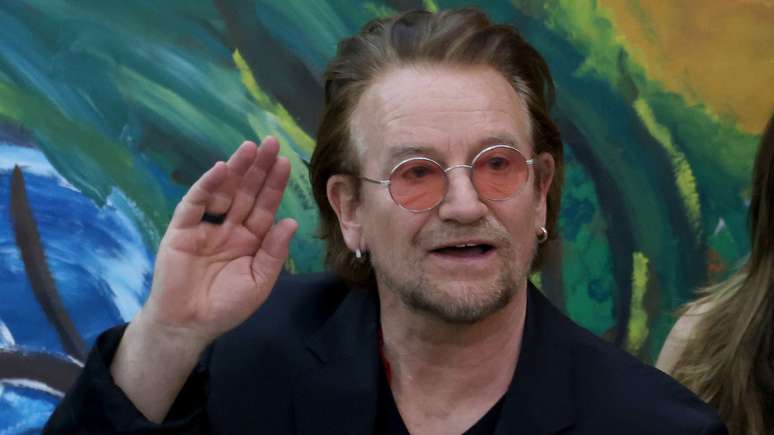 Bono, do U2, em 2022 -