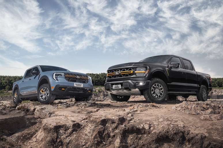 Novos Ford Maverick Tremor e F-150 Tremor