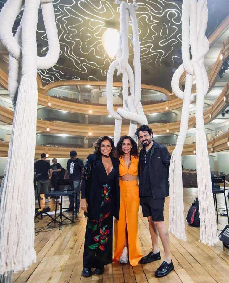 Daniela Mercury, Lia Khey and Gabriel Mercury - Daniela Mercury, Lia Khey and Gabriel Mercury -