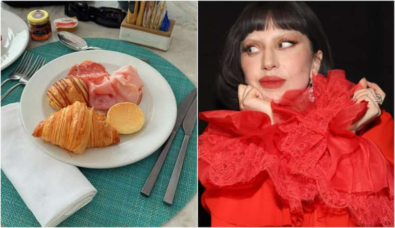 How much does the breakfast cost in Copacabana Palace, where Lady Gaga stays?