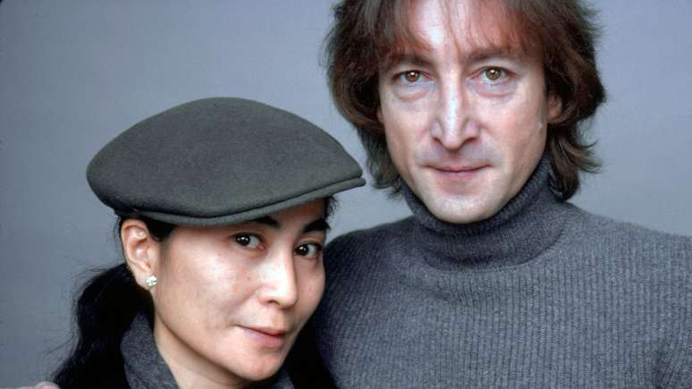 Yoko Ono e John Lennon -