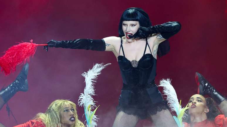 Lady Gaga ao vivo em 2025 -