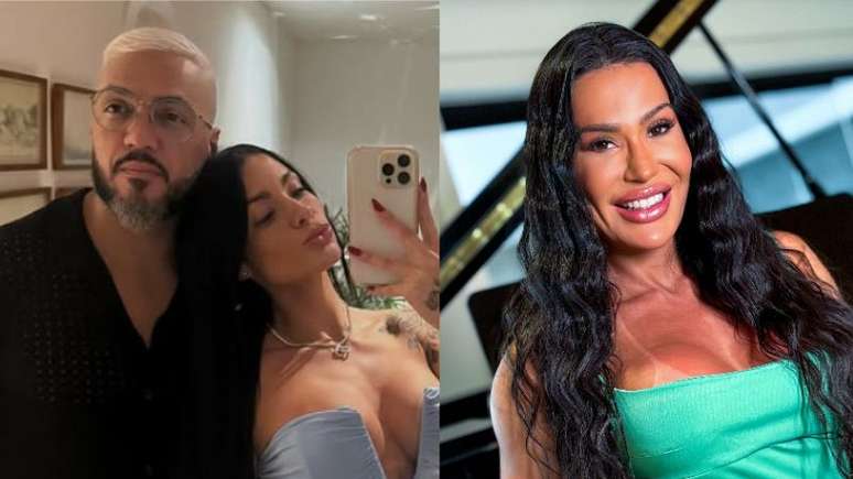 Belo’s girlfriend reacts after the comparisons with Gracyanne Barbosa: “He is a singer” Belo’s girlfriend reacts after the comparisons with Gracyanne Barbosa: “He is a singer”