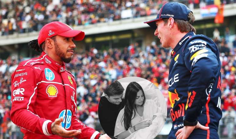 'Desejo...': a reação de Lewis Hamilton, maior rival de Max Verstappen por anos, ao saber do nascimento da 1ª filha do piloto.
