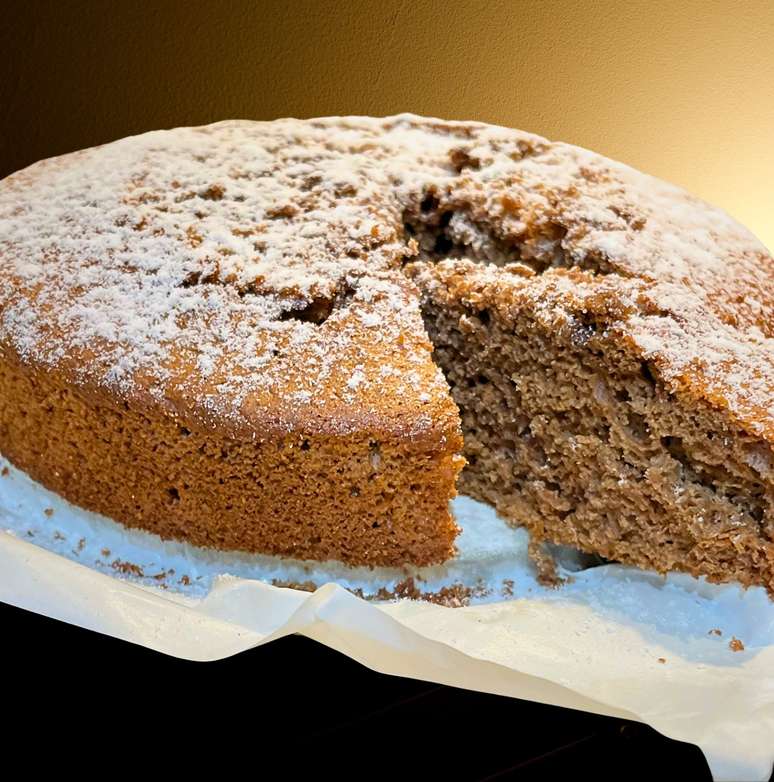 Bread cake in blender: without milk, easy and cuddly Bread cake in blender: without milk, easy and cuddly