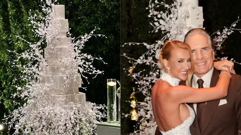 Bolo de R$ 48 mil não é servido em festa de Ana Paula Siebert e Roberto Justus: 'Eu não vi'
