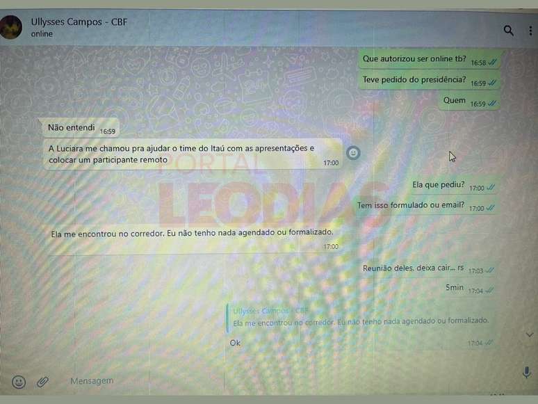 Imprima la conversación de Haroldo con Ulises -