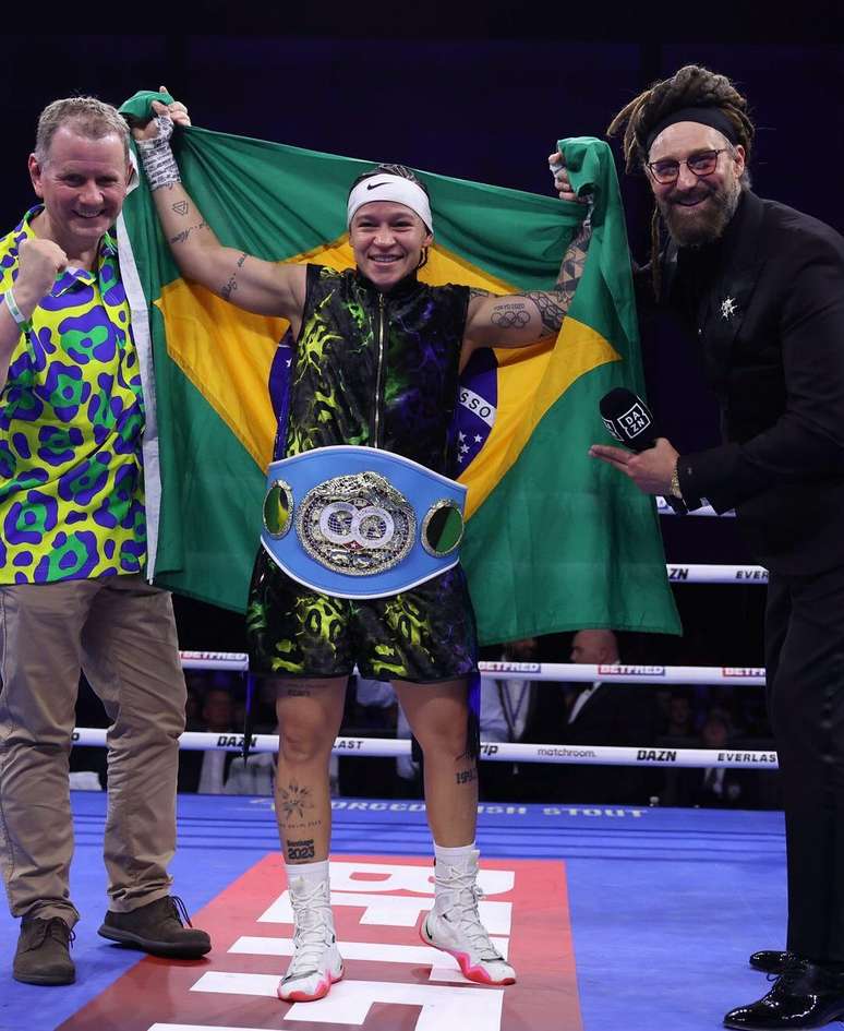 Bia Ferreira has a defense of the belt scheduled for June, with an event with Brazilian presence Bia Ferreira has a defense of the belt scheduled for June, with an event with Brazilian presence