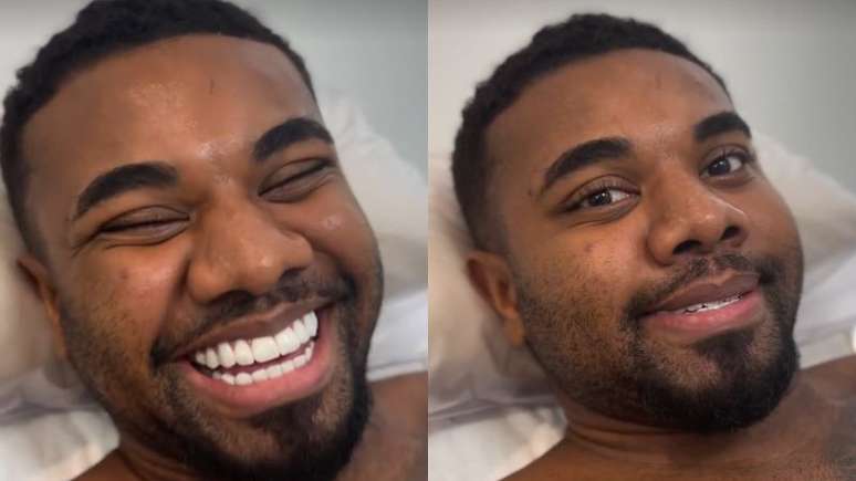 David Brito shows the results of the HD Lipo after a week of surgery: “half swollen” David Brito shows the results of the HD Lipo after a week of surgery: “half swollen”