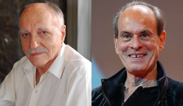 Nildo Parente (à esq.) e Ney Matogrosso (à dir.)