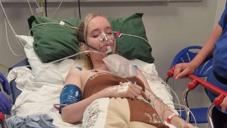 Megan passou dois anos internada no hospital e escutou dos m&eacute;dicos que nunca mais conseguiria se mexer