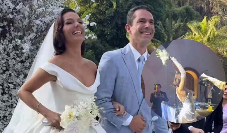 The wedding bouquet of ISIS Valverde and Marcus Buaiz is played by Sophie Charlotte, but will stop in other hands. Know who caught! The wedding bouquet of ISIS Valverde and Marcus Buaiz is played by Sophie Charlotte, but will stop in other hands. Know who caught!