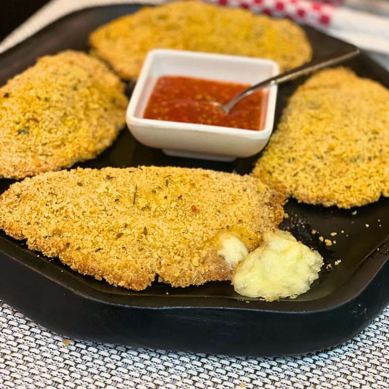 Pastel of the oven with chicken paste: no wheat, crunchy Pastel of the oven with chicken paste: no wheat, crunchy