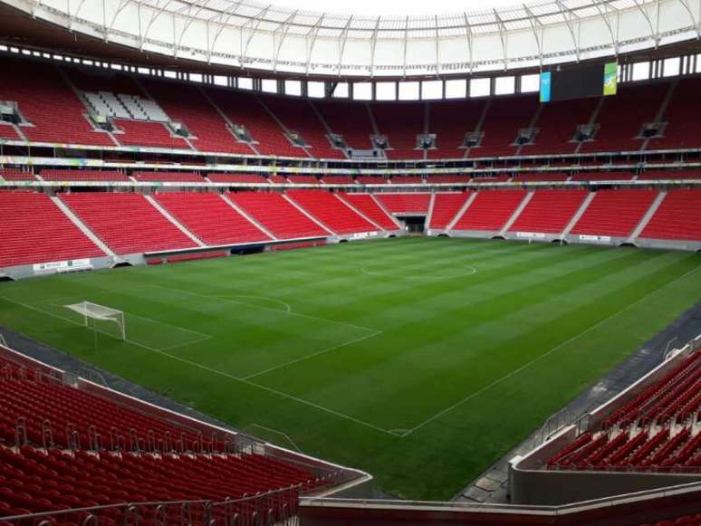 Mané Garrincha, en Brasilia, estará en el área de Vasco x Palmeiras Duel - Exposición