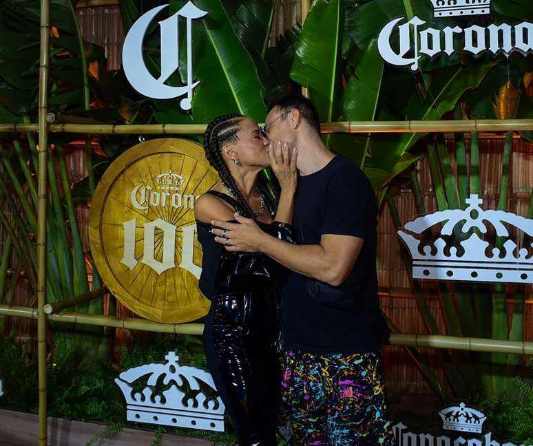 Aline Borges and Alex Nader Aline Borges and Alex Nader
