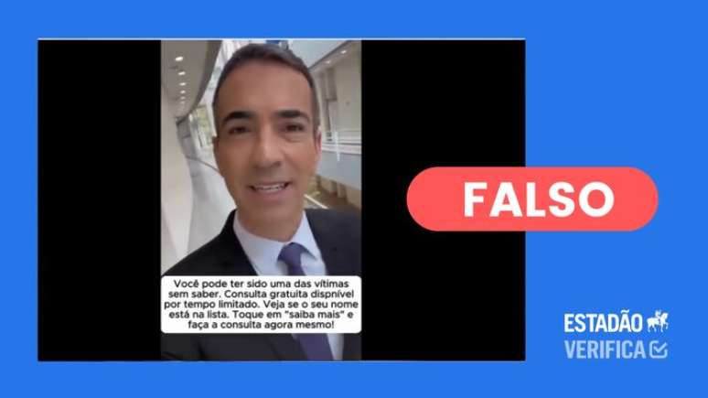 Posts manipulam v&iacute;deos de C&eacute;sar Tralli e Nikolas Ferreira para divulgar falsa indeniza&ccedil;&atilde;o do INSS