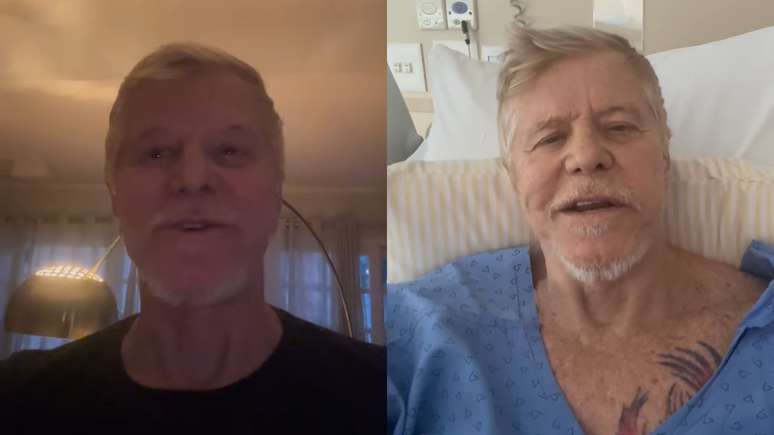 Miguel Falabella atualizou os f&atilde;s sobre a cirurgia que fez recentemente