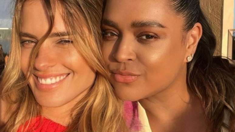 As duas n&atilde;o se davam antes de viraram amigas e se conheceram por meio de Ivete Sangalo