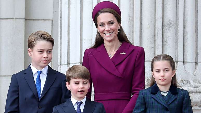 Kate Middleton com vestido