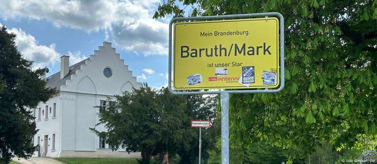 Povoado de Baruth fica a pouco mais de uma hora de trem de Berlim