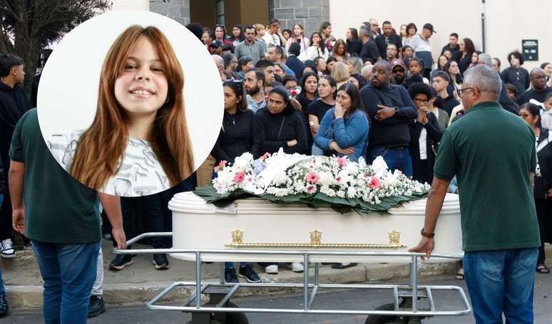 O corpo da atriz mirim Millena Brand&atilde;o foi enterrado em S&atilde;o Paulo.