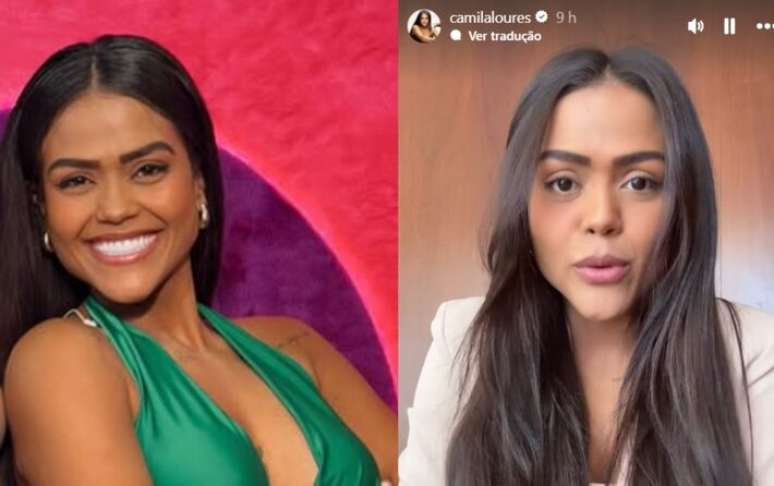 Camila Loures explica sobre atraso em viagem ap&oacute;s aeroporto ser atingido por m&iacute;ssil