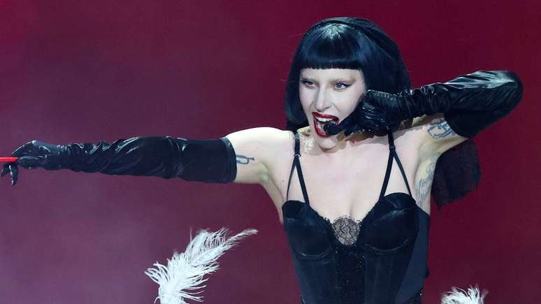 Lady Gaga ao vivo em 2025 -