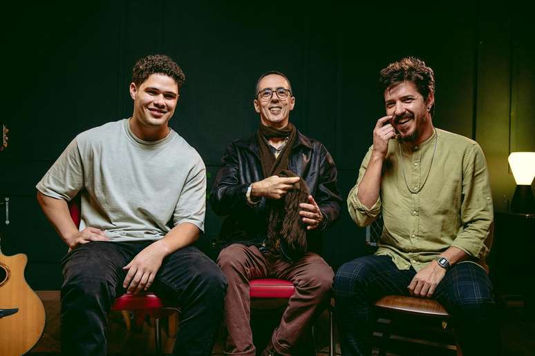 Dan Gentil, Affonsinho Heliodoro e Pedro Morais