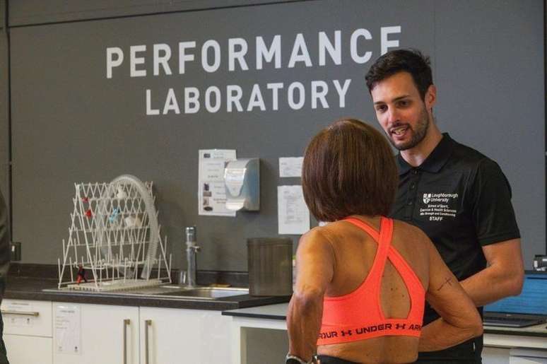 "Pedimos a Rice que treinasse como faz habitualmente, de forma casual", relembra o pesquisador Michele Zanini