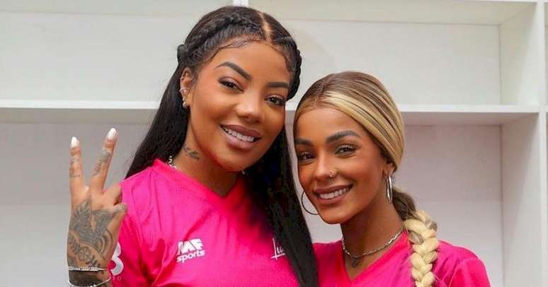 Brunna Gon&ccedil;alves se encanta com a surpresa de sua esposa Ludmilla