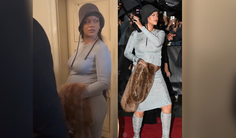 Rihanna grávida do 3º filho? Aparição no Met Gala 2025 levanta suspeitas e fãs temem por show no Brasil: 'Sonho distante'.