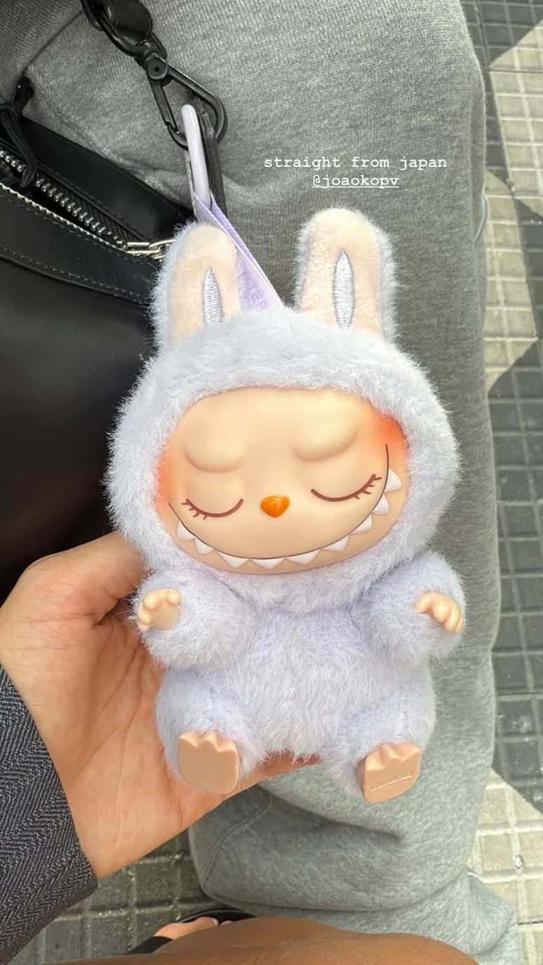 Labubu da influenciadora Livia 