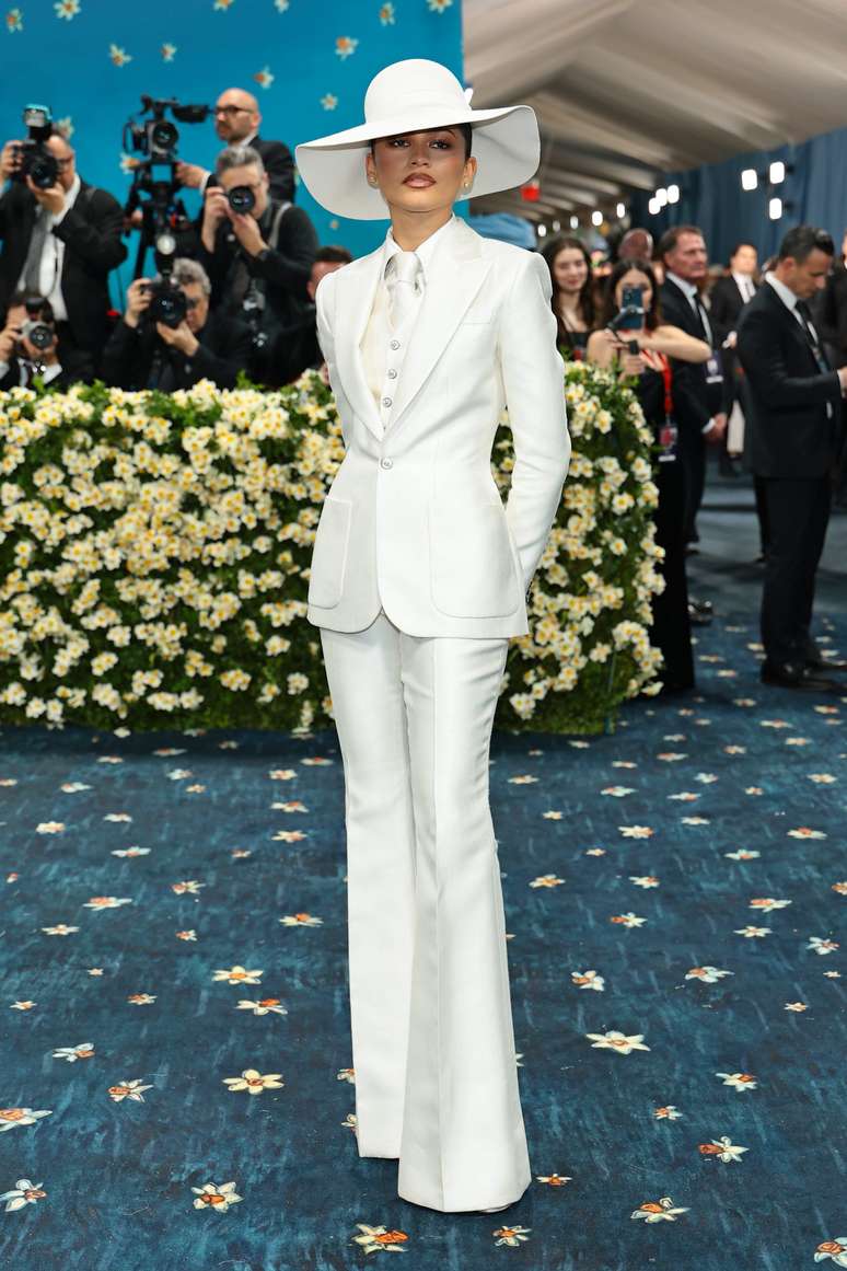 Zendaya (Foto:(Photo by Dimitrios Kambouris/Getty Images for The Met Museum/Vogue/Louis Vuitton/Divulga&ccedil;&atilde;o)