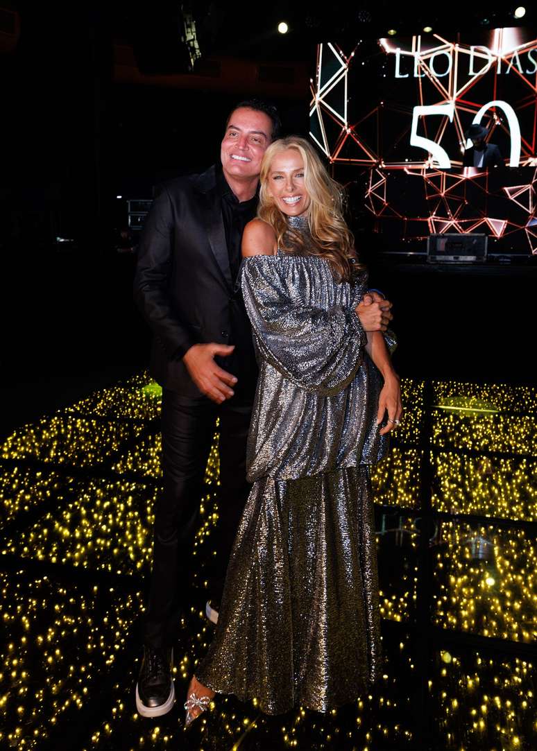 Leo Dias e Adriane Galisteu (Foto> Clayton Felizardo/Brazil News)