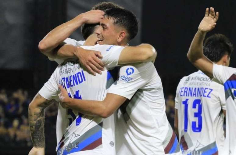 No jogo de Porto Alegre, o Grêmio venceu os peruanos por 2 a 0 – Foto Divulgação/Conmebol
