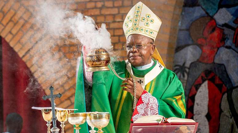 Nomeado cardeal por Francisco h&aacute; sete anos, Ambongo &eacute; um conservador cultural