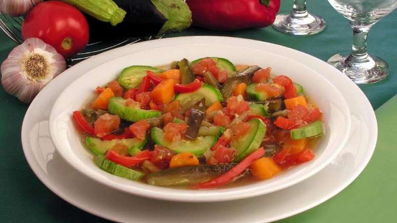 O Ratatouille é um clássico prato francês | Foto: Stela Handa
