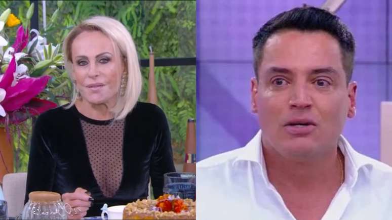 Ana Maria Braga e Leo Dias