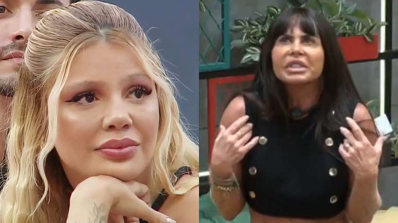 Giovanna Menezes confirmou ter tomado o leite do marido de Gretchen