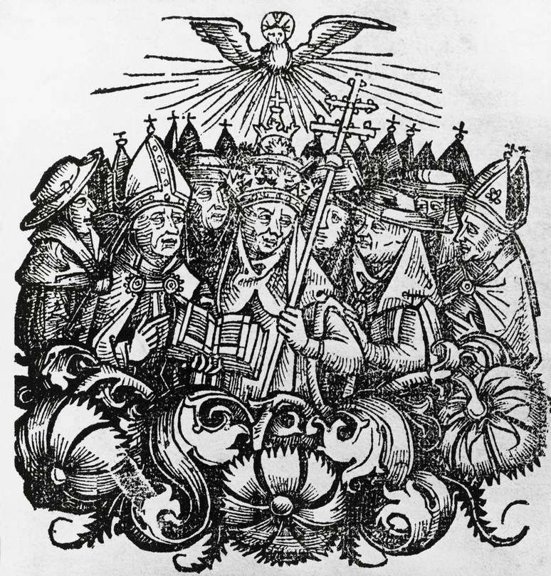 A elei&ccedil;&atilde;o do papa Martinho 5&deg; encerrou o Cisma do Ocidente