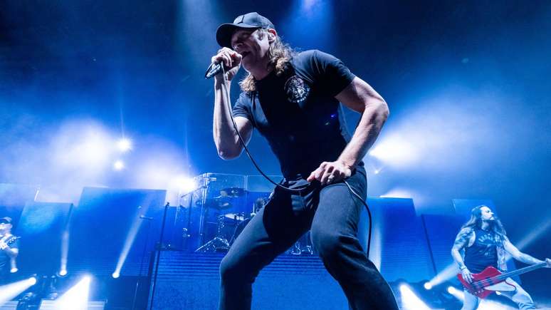 Brad Arnold, do 3 Doors Down, em 2024 -